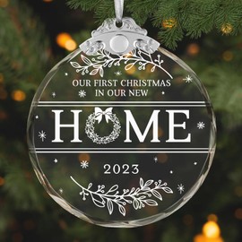 New Home Ornament 2023, House Warming Gifts New Home, New Home Gift Ideas - New Home Gifts for Home, Housewarming Ideas - Housewarming Gifts New Home Christmas Ornament 2023, New House Gift Ideas