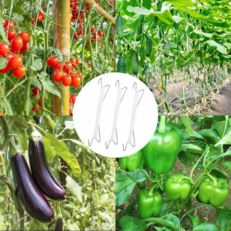 Tomato hooks, 12 pieces tomato hooks with tomato clip, tomato