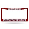 Texas A&M Aggies Metal Laser Cut License Plate Frame