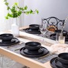 LERATIO Dinner Plates,Ceramic Dinner Plates Set of 6,10.75 inch Large