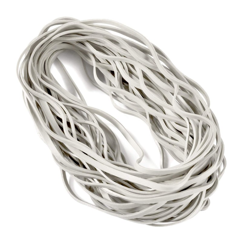 YOUOWO Thick Rubber Bands, Width 0.2 inches (5 mm) x
