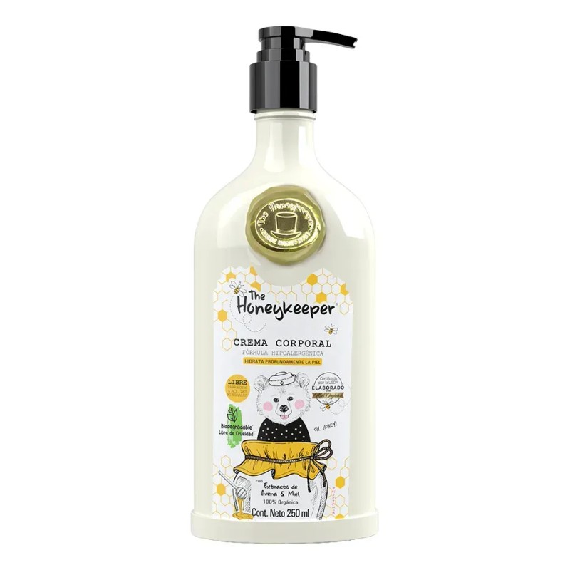 Crema Corporal The Honeykeeper Avena Y Miel 250Ml
