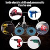 Chengu 48 Pcs 2 Inch Die Grinder Flap Disc with