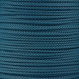 PARACORD PLANET 10 20 25 50 100 Foot Hanks and 250 1000 Foot Spools of Parachute 550 Cord Type III 7 Strand Paracord (Turquoise Diamond 100 Feet)