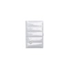 MONO Passport Holder - White Waterproof Nylon Unisex Adult Travelers