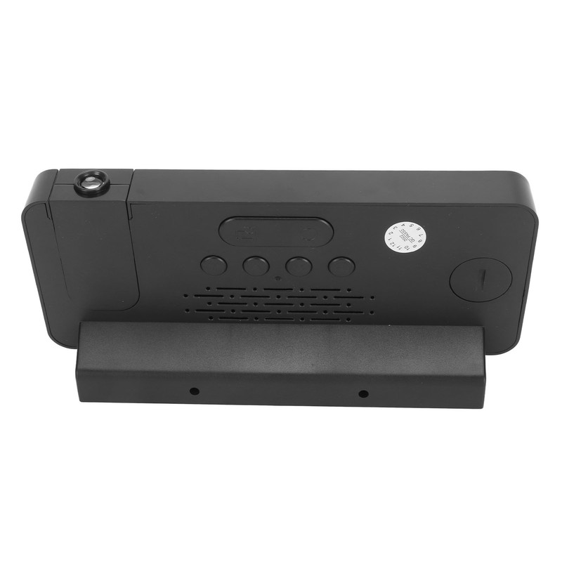 Projection Alarm Clock Time Date Temperature Display 180 Degree Wide