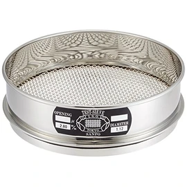 Sanpo Stainless Steel Sieve 7.9 x 1.8 inches (200 x 45 mm) 1.1 inches (2.80 mm) / 5-3291-23