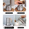 Sivaphe4 cups Stainless Steel Stovetop Espresso Coffee Maker | Induction