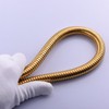 CIENCIA 2m(78-Inch) Anti-kink Flexible Gold Shower Hose Stainless Steel with