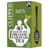 Clipper Fairtrade Organic Everyday 40 Unbleached, Plastic-Free Tea Bags
