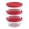 Pyrex Simply Store 16-Pc Glass Food Storage Container Set with