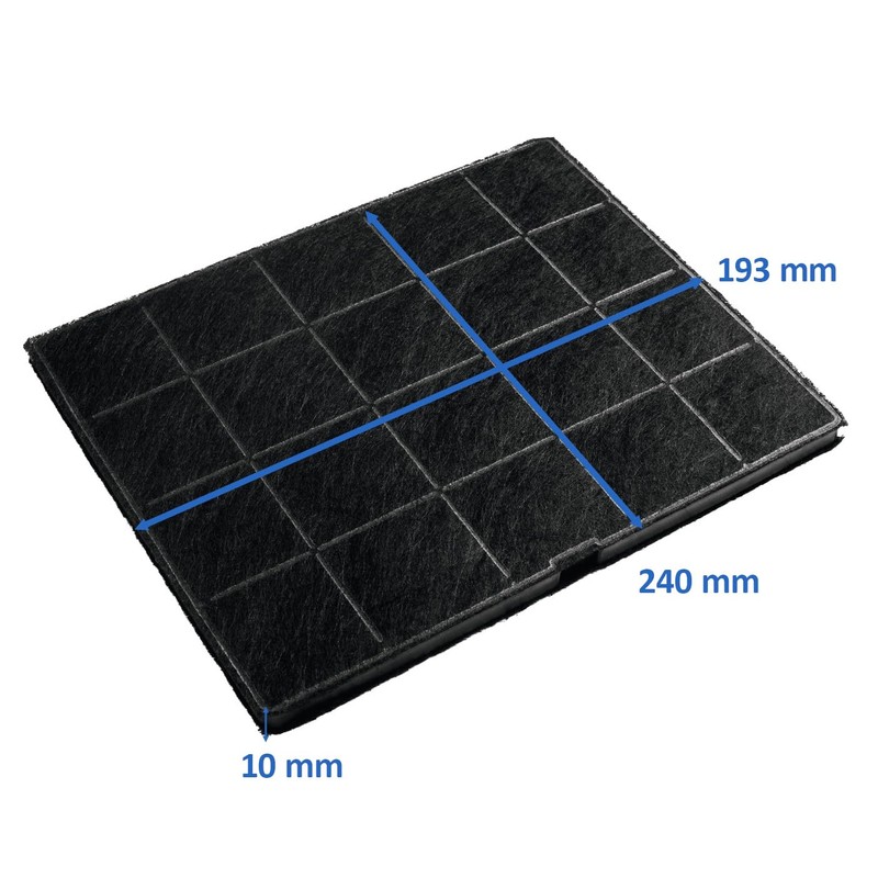 EVAYP Activated Carbon Filter, Suitable for Electrolux Zanussi 9029798767 ECFB01