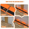 DODOWIN Christmas Gifts, Contour Gauge Profile Tool Unlimited Connection 10