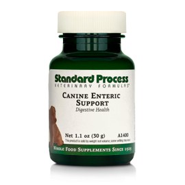 Standard Process Inc. Canine Enteric Support - Digestive System Support for Dogs - Nutritional Dog Supplement for Gut Health - Canine Supplement Formula to Aid Healthy Digestion - 30 g