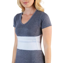 NYOrtho Rib Brace for Women - Chest Compression Wrap for Ribs - Fits 30"- 45" - Broken Ribs Relief - Breast Support Band - Rib Protector for Cracked, Fractured, Dislocated Ribs - Rib Cage Belt - Made in USA