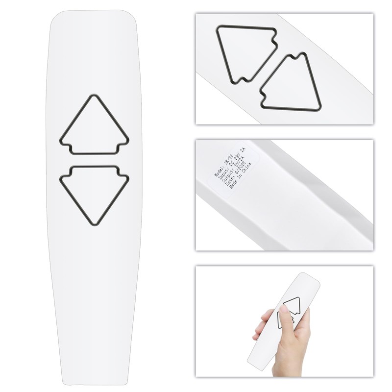 PZL 2 Button 5 Pin Backlight Lift Chair Remote Hand