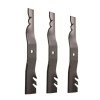 For Steiner Steiner 48" Cut Gator G5 Mulching Mower Blades
