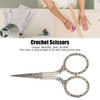 Sewing Scissors Vintage Chain Silver Bauhinia Stainless Steel Pointed Small