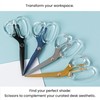 OfficeGoods 9” Stainless Steel Acrylic Scissors for Office and Home