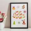 24 Sheets Christmas Pattern Paper, 11.81x11.81 Inch Double-Sided Xmas Craft
