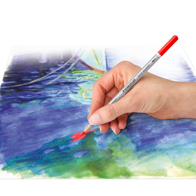 Staedtler Karat Aquarell 125-260 Professional Watercolour Pencils - Tuscan Red