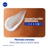 Nivea Crema Corporal Milk Nutritiva Humectación 100ml, 3pzas