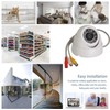 Vanxse® CCTV 24ir LEDs 1/3 CCD 800tvl Indoor Dome Audio