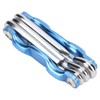 2Pcs 6 in 1 Screwdrivers,Ergonomic Handle Strong High Carbon Steel
