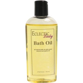 Caramel Popcorn Bath Oil by Eclectic Lady, 8 oz