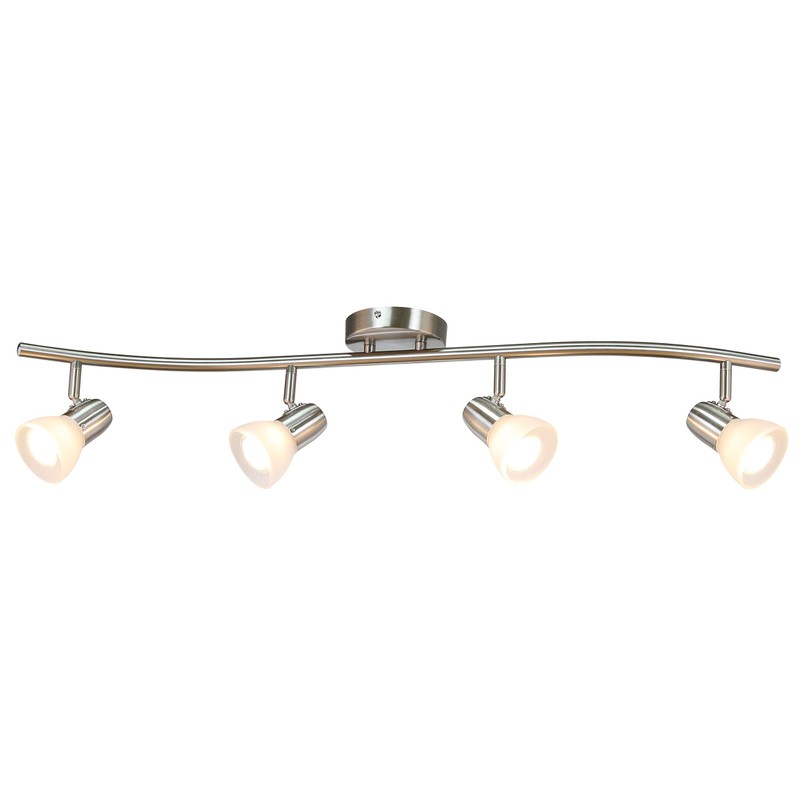 XiNBEi Lighting Track Light, 4 Light Kitchen Track Lighting, Modern