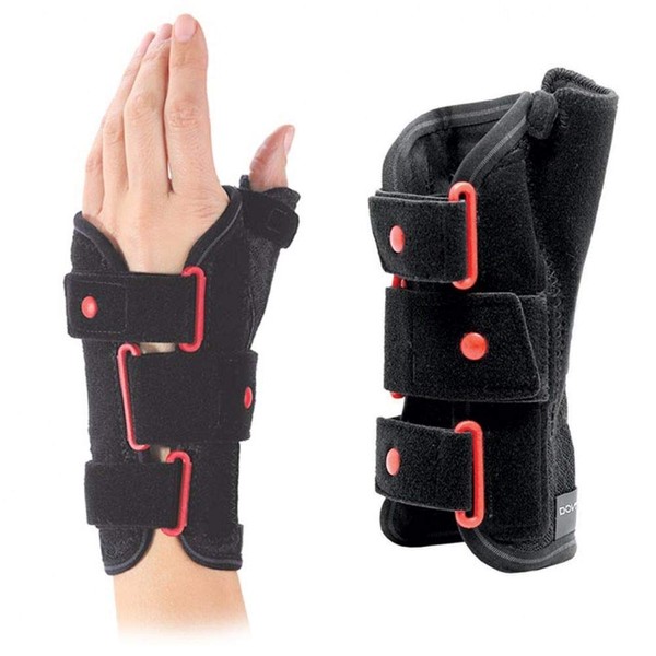 Donjoy Resiform Plus Short Bandage 23 cm for Wrist with Thumb Grip - Right - Size S - (Wrist Circumference Approx. 14-16) - CE Marked