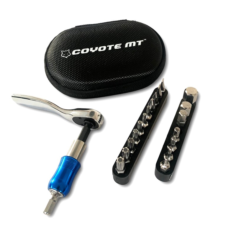 COYOTE MT Mini Ratchet Tool Set Professional & Stylish Multitool