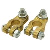 Ampper Brass Battery Terminal Connectors, Top Post Battery Terminals Connector