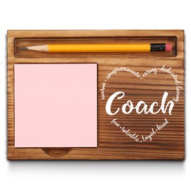 Coach Gifts, Coach Sticky Note Holder, Coach Appreciation Gifts, Thank You Coach Gifts, Coach Office Decor, Coach Desk Self-Stick Note Pad Holders GSH11