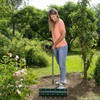 Costway 21" Manual Push Lawn Aerator Garden With Detachable Handle