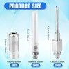 6pcs Grease Gun Needle Accessory Set, Including 2 Grease Gun