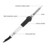 15Pcs Electric Soldering Iron Set Adjustable Temperature 60W White Welding