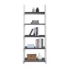 5-Tier Living Room Home Office Kitchen Bedroom Apartment Rubber Wood