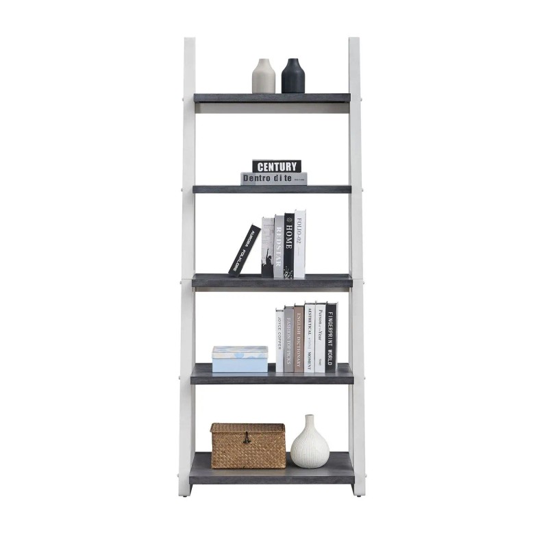 5-Tier Living Room Home Office Kitchen Bedroom Apartment Rubber Wood