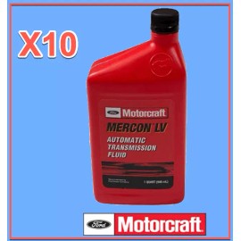 Motorcraft 10 Quart Genuine FORD Automatic Trans. Fluid ATF Motorcraft XT10QLVC MERCON LV