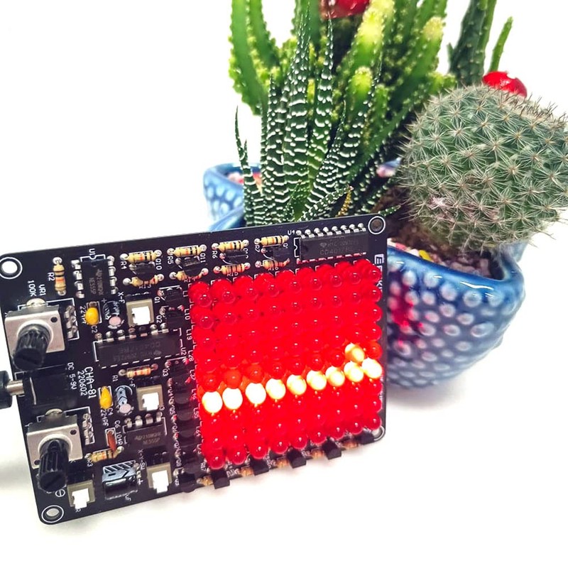 Gikfun LED Chaser Kit Soldering Practice Kit PCB Board for