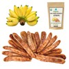 Organic Sun Dried Banana Strips - No Sugar Added -