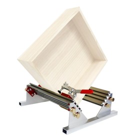 Drawer Jig Locator, 1/2"‑16" Adjustable Spline Clamp, Milling Table Saw Drawer Clamp Locator with 4 Flip Limiters, Drawer Clip Positioner for Right Angle Design Assists