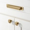 khtumeware 10 Pack 5-1/16 Inch Champagne Bronze Cabinet Pulls Heavy
