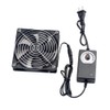 2PCS 120mm x 25mm 110V 220V AC Powered Fan with