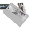Handy Pocket Credit Card Size Magnifying Card Slim Reading Lens