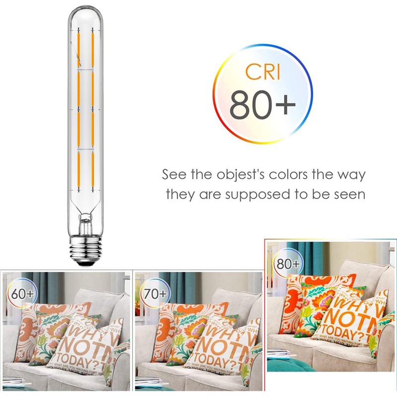 XININSUN T10 Led Bulbs,Long Tubular Led Light Bulbs, E26 Dimmable
