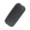 Unbranded Car Black Leather Center Console Armrest Lid Cover For