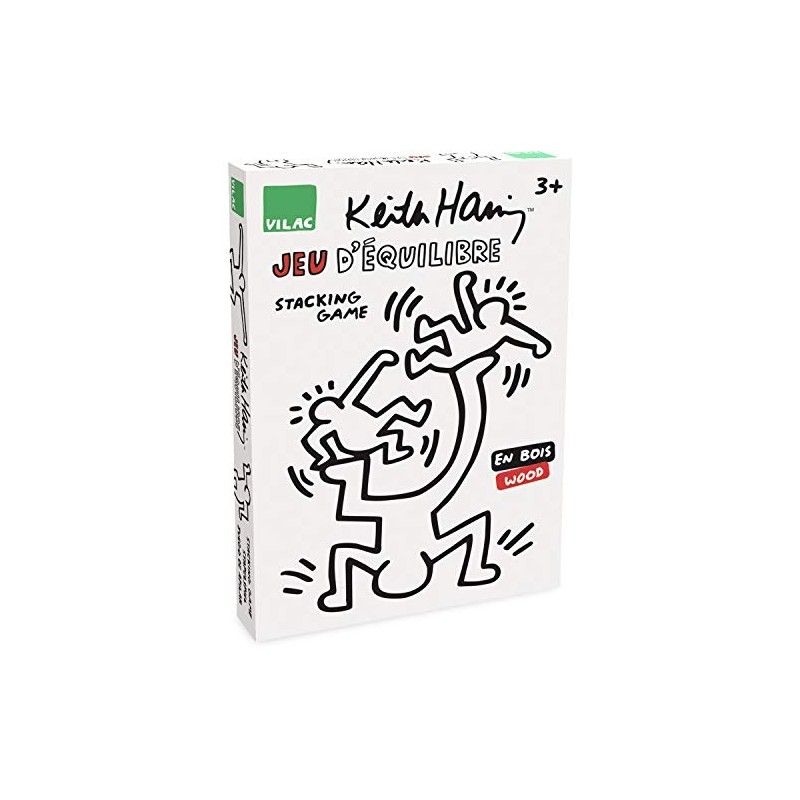 VILAC - Jeu d'équilibre Keith Haring Skill Games, Multi-Colour (9217)