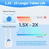Controlled Release Toilet Bowl Cleaner Tablets Holder with Extension Rod,